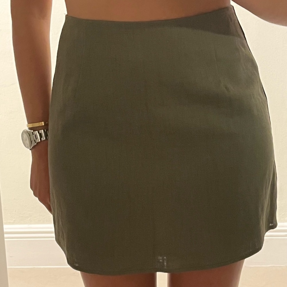 Linen skirt